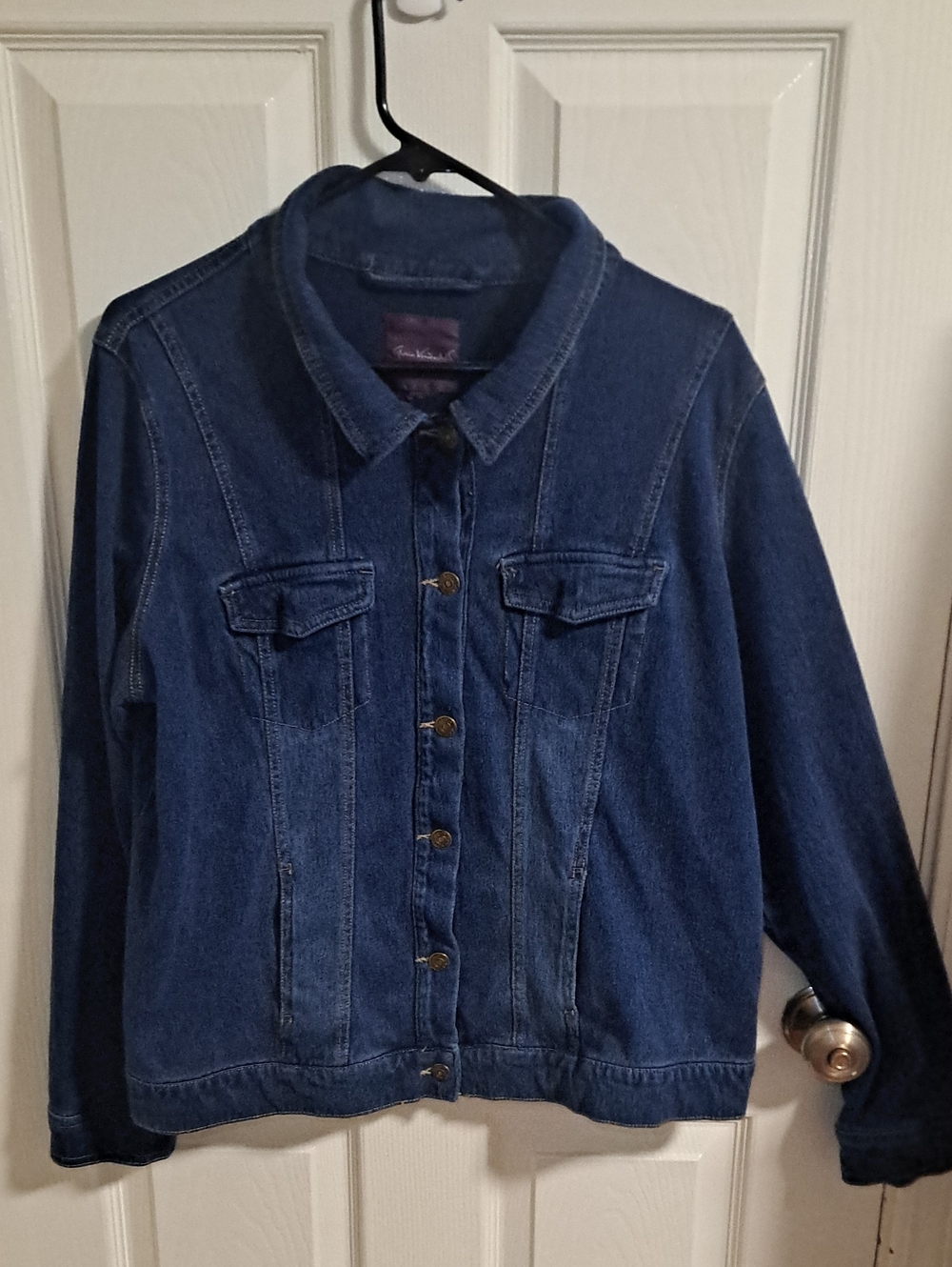 Gloria Vanderbilt Blue Denim Jacket - Women's Jean Trucker